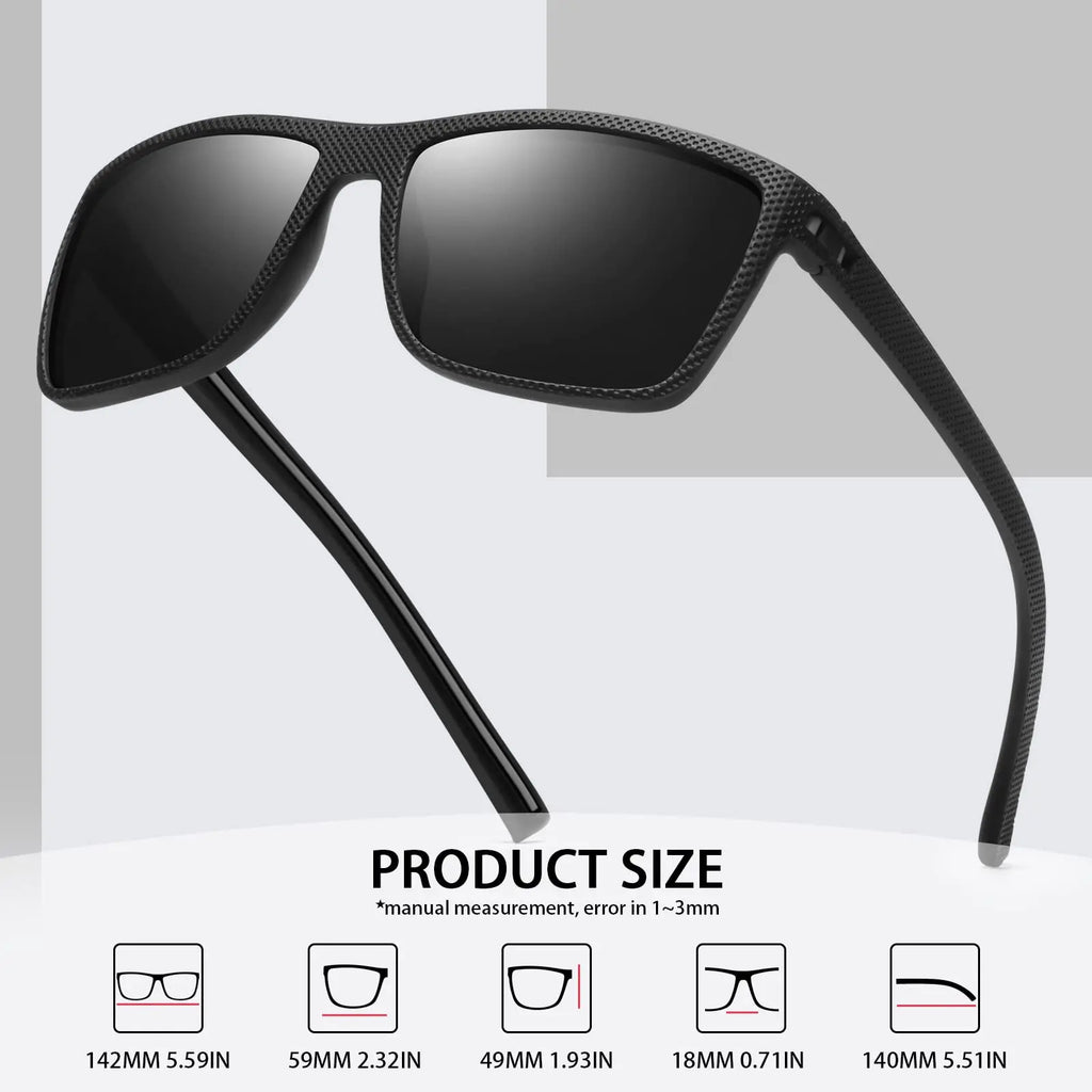 Lot de lunettes de soleil polarisées élégantes