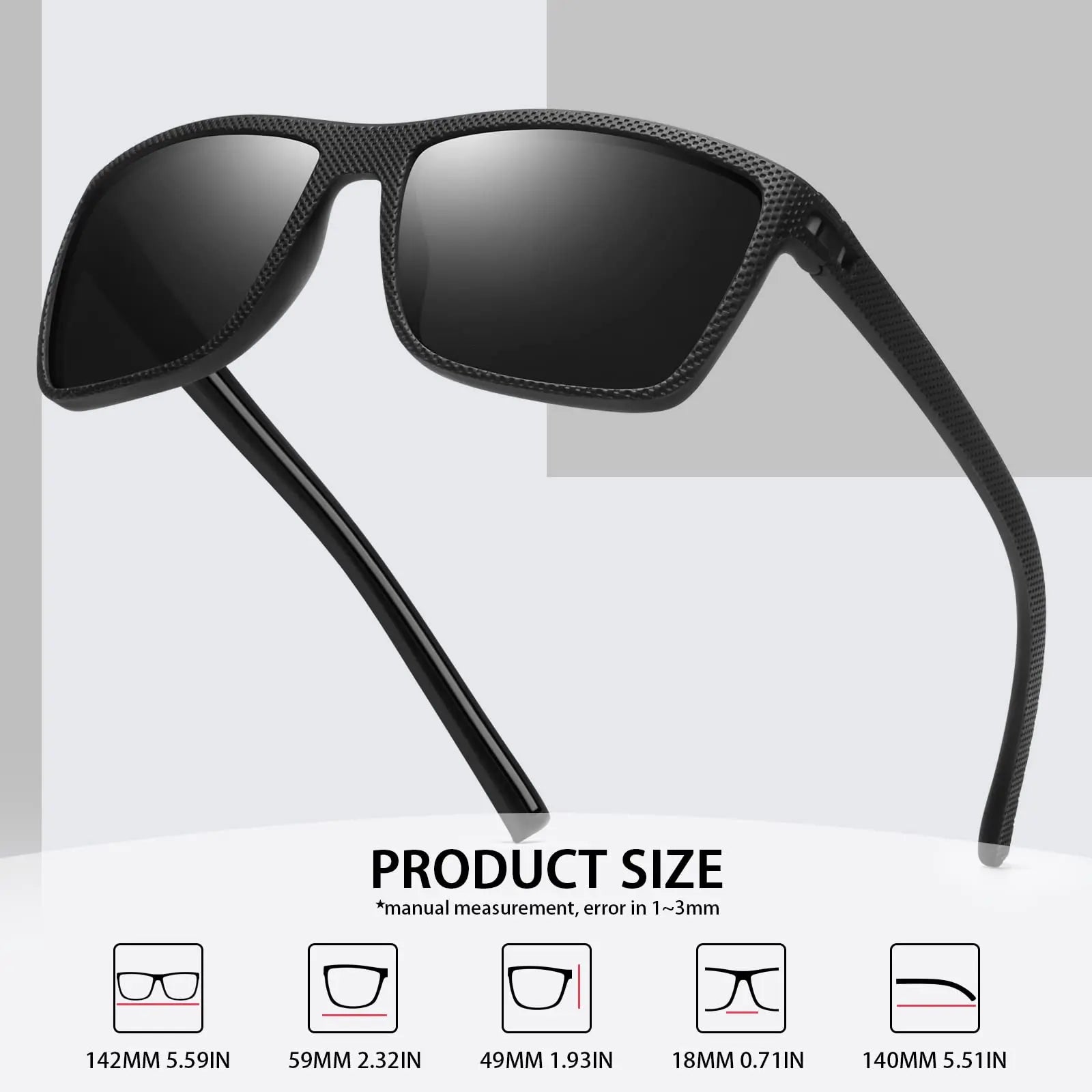 Stylish Polarized Sunglasses Pack