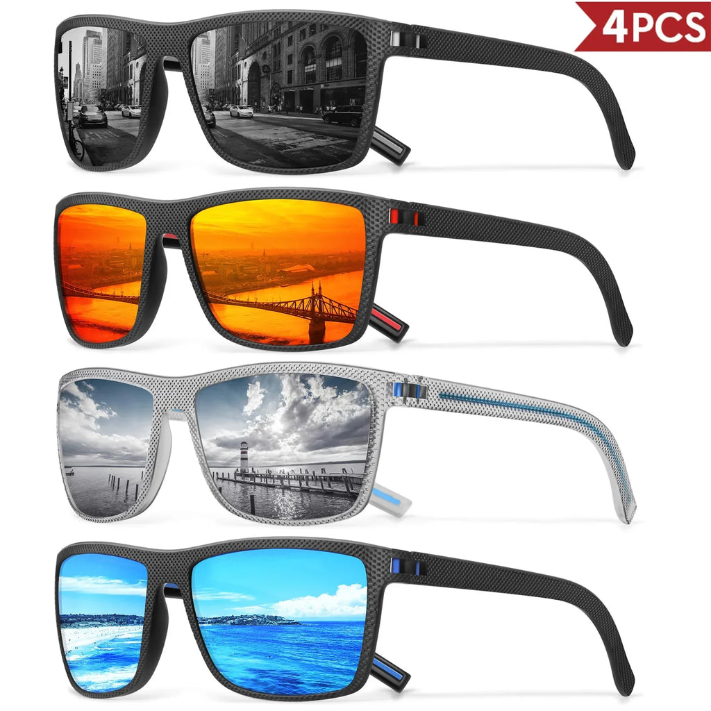 Lot de lunettes de soleil polarisées élégantes