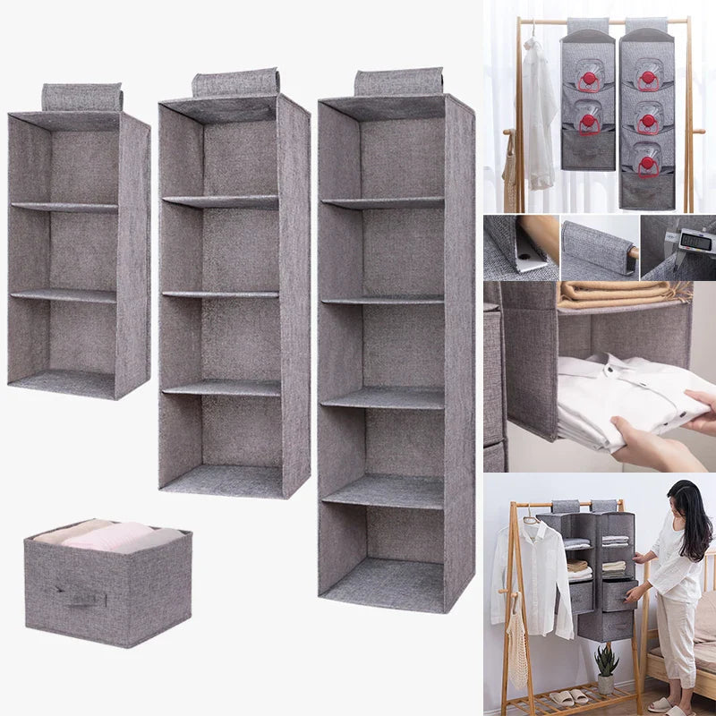 Chic Closet Hanging Organizer