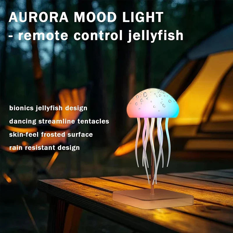 Mesmerizing Jellyfish Light Show