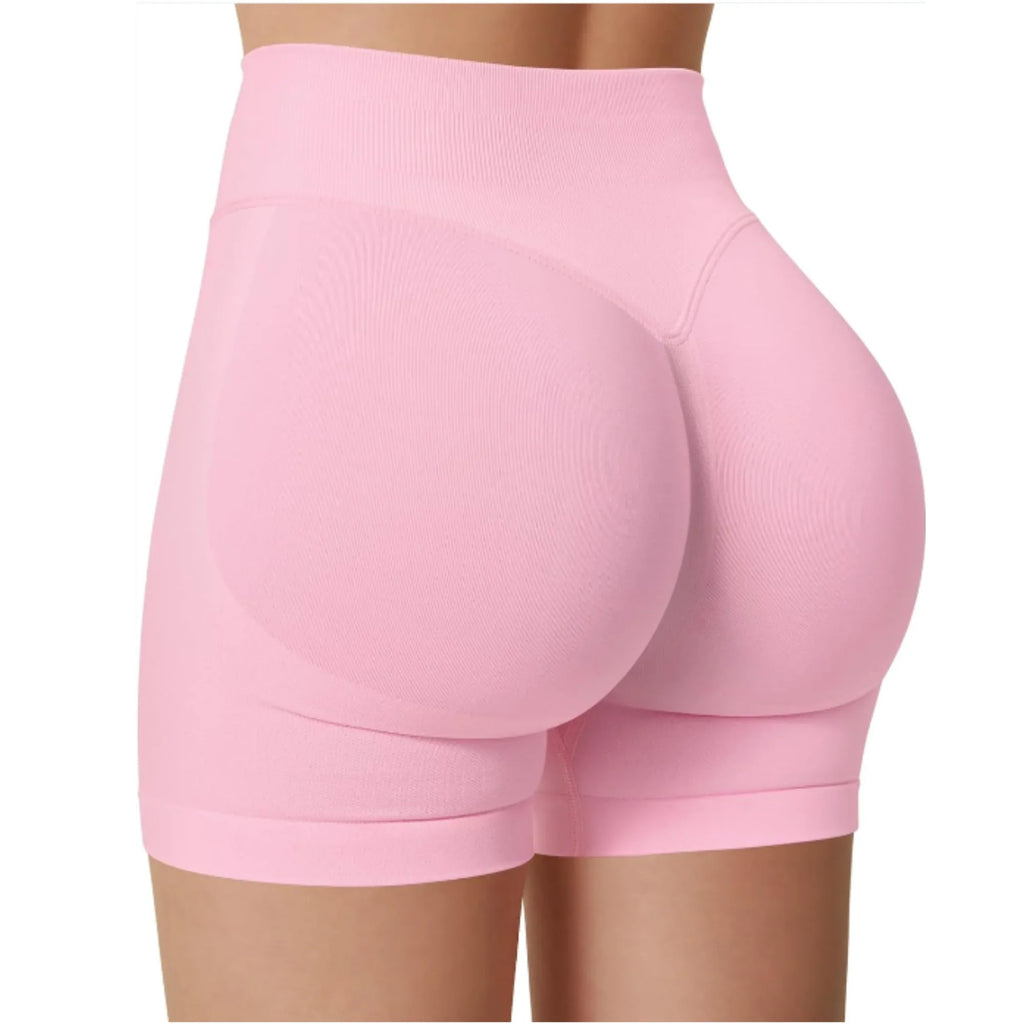 Chic High-Waist Yoga Shorts