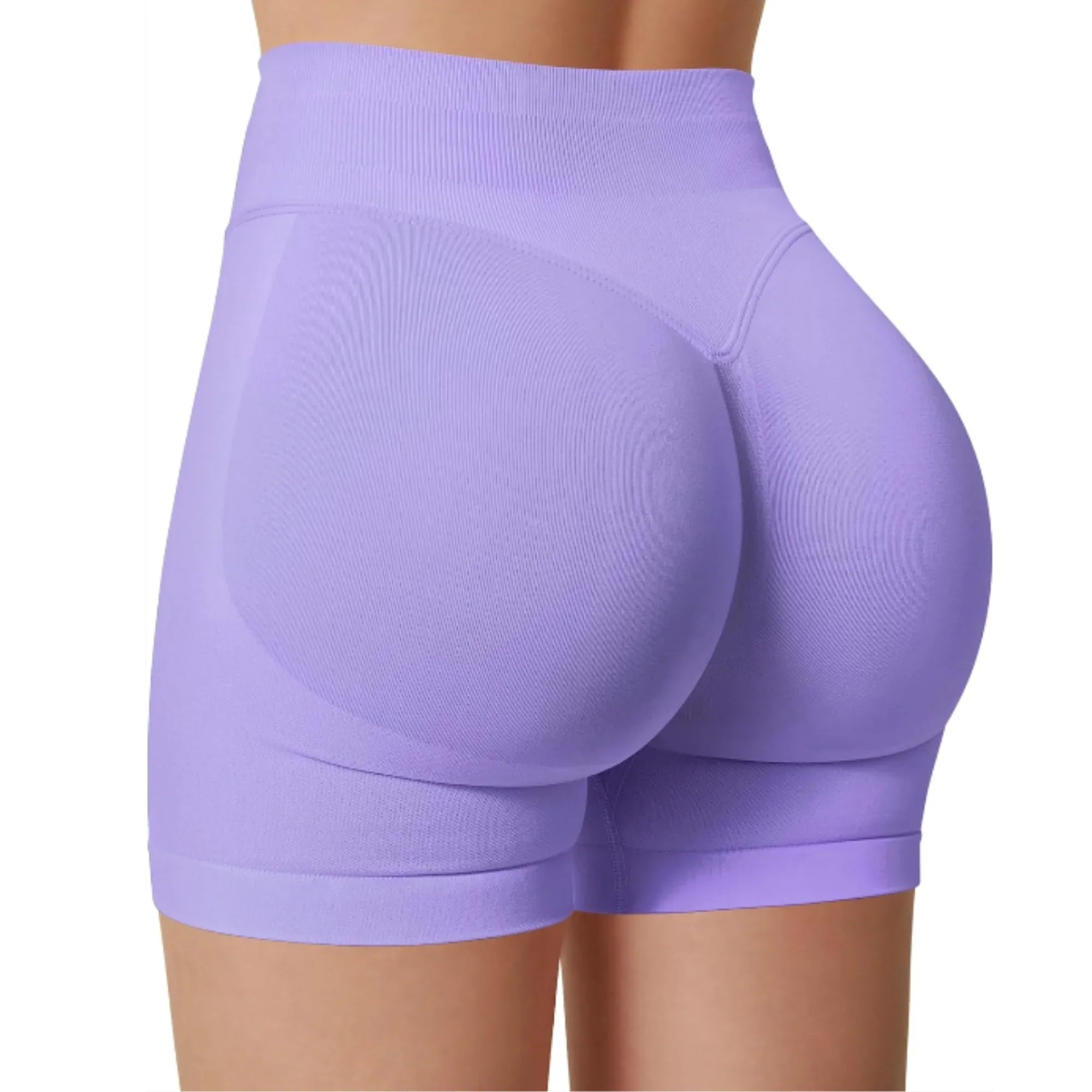 Chic High-Waist Yoga Shorts